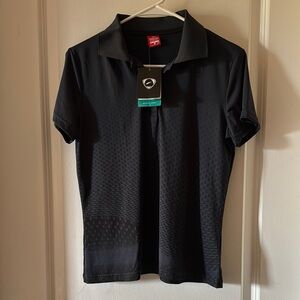 Black Short Sleeve Polo Shirt
